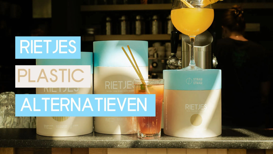 Geen plastic rietjes: waar kan ik plastic rietjes alternatieven kopen voor mijn restaurant?