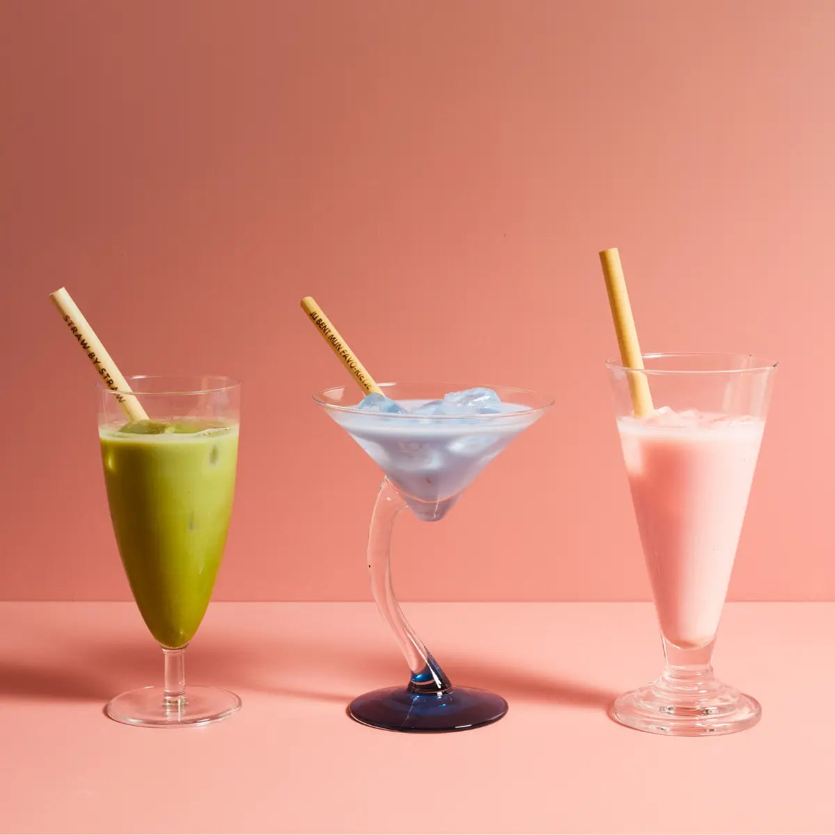 Straw by Straw Milkshake Straws and Smoothie Straws 