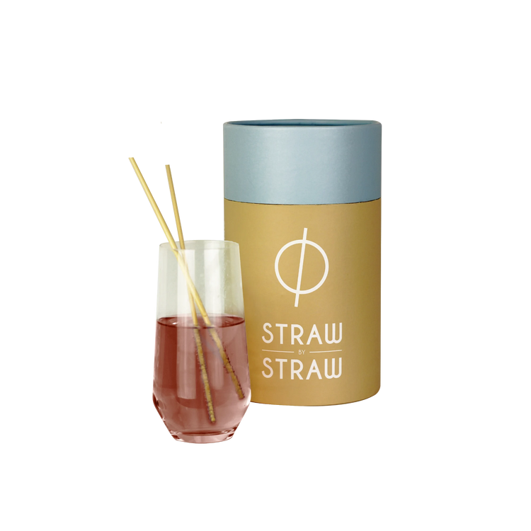 Straw by Straw Wheat Straws Longdrink 20 cmx 3-6 mm